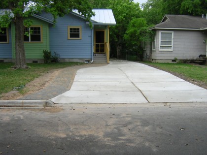 Abby and Tom have a Driveway in Austin Abby and Tom have a Driveway in Austin
